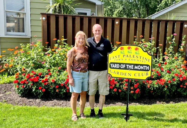 East Palestine Garden Club September Yard of the Month
